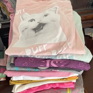 Cat themed shirts for LIVE show